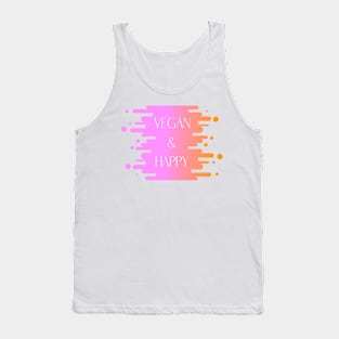 Vegan and Happy Tank Top